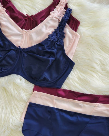 Dominique 7000 Pink Ultimate Minimizer Bra myselflingerie.com